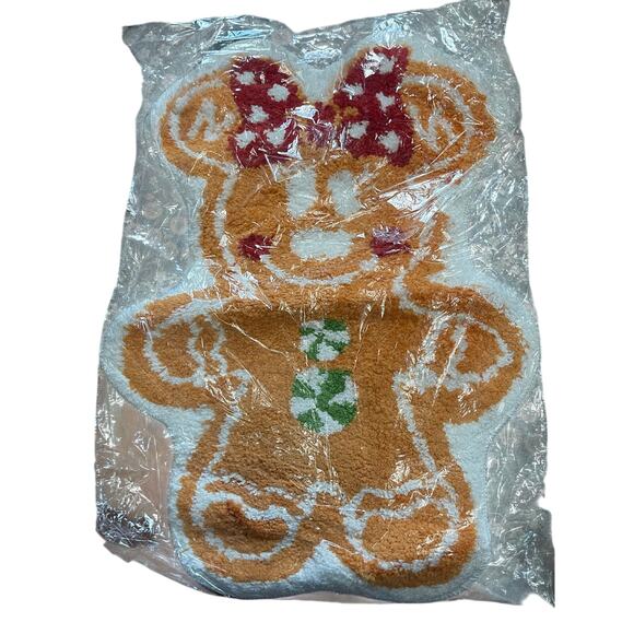 Unbranded Other - Gingerbread Minnie Bath Mat